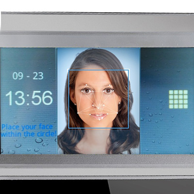 F3 access control facial recognition front