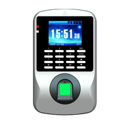 iColour 8 Access control and time attendance tracker